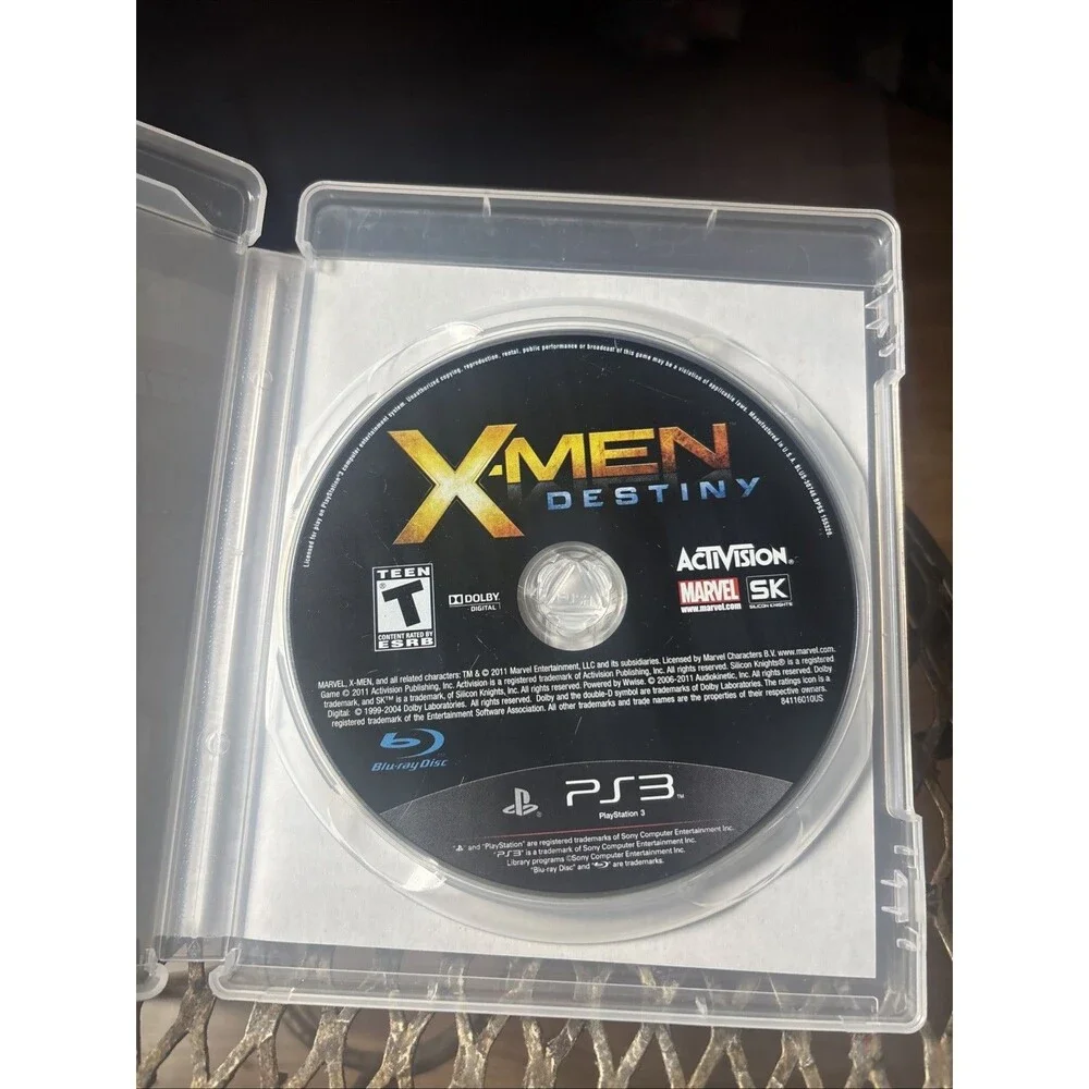 X-Men: Destiny (Sony PlayStation 3 PS3, 2011) DISC ONLY. CLEAN DISC